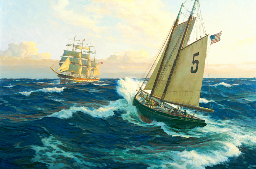 by William G. Muller, Maritime History Artist