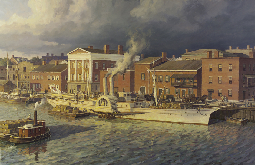  by William G. Muller, Maritime History Artist