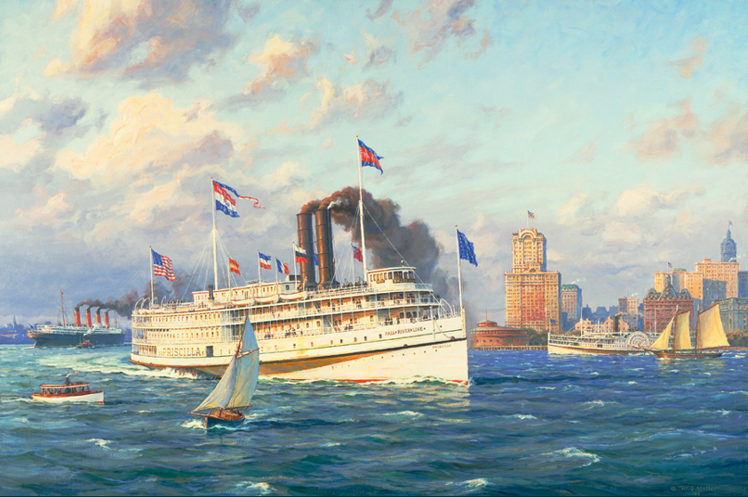 by William G. Muller, Maritime History Artist