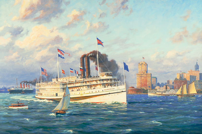  by William G. Muller, Maritime History Artist