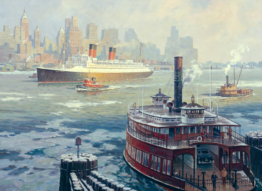  by William G. Muller, Maritime History Artist