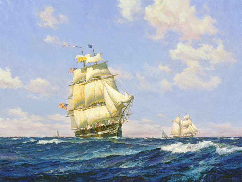  by William G. Muller, Maritime History Artist