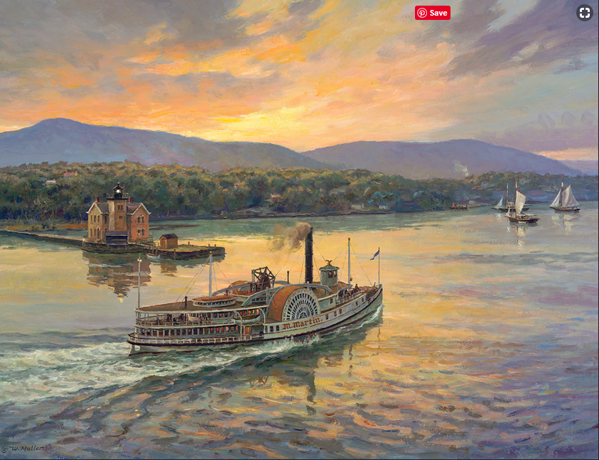 by William G. Muller, Maritime History Artist
