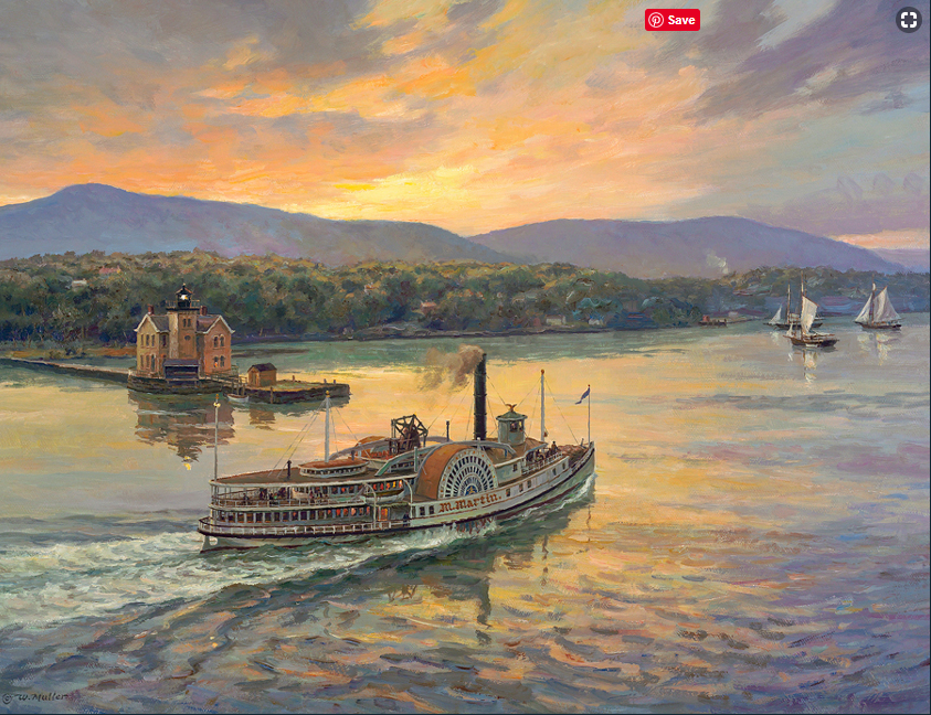  by William G. Muller, Maritime History Artist