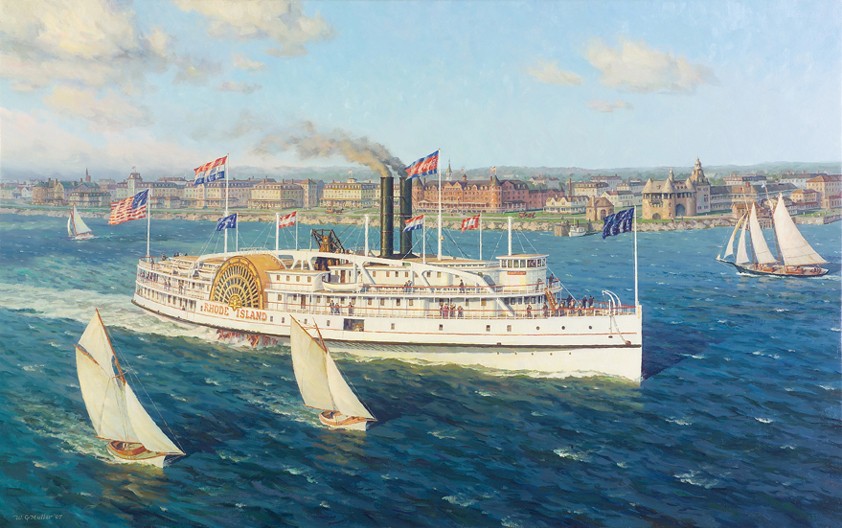  by William G. Muller, Maritime History Artist