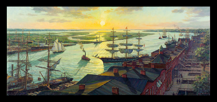  by William G. Muller, Maritime History Artist