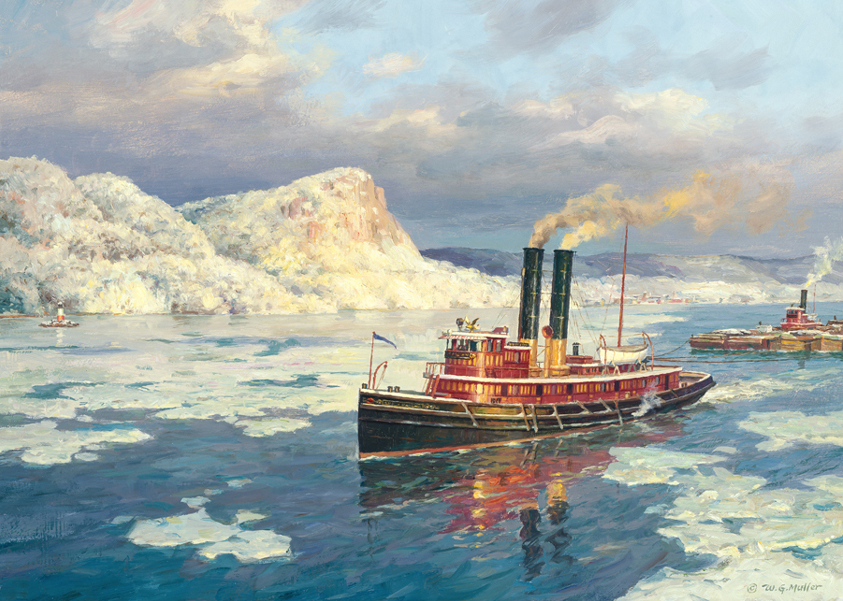  by William G. Muller, Maritime History Artist